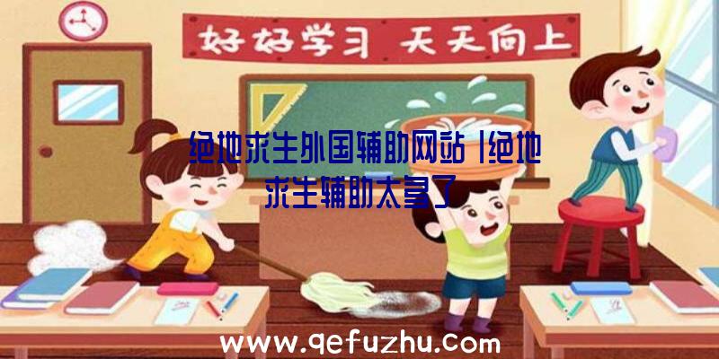 「绝地求生外国辅助网站」|绝地求生辅助太多了